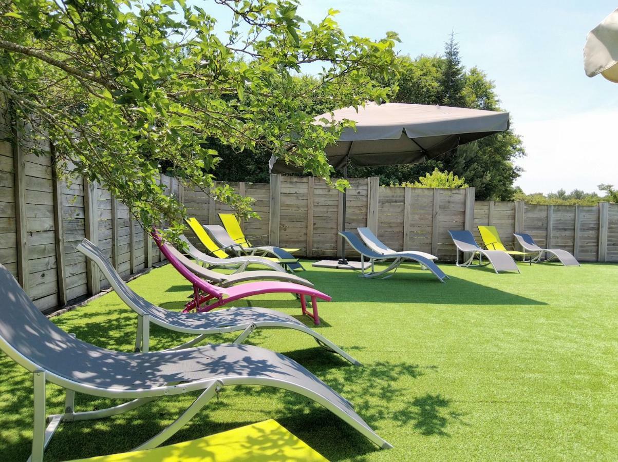 Camping Familial Les Chalets D'Uza Екстериор снимка